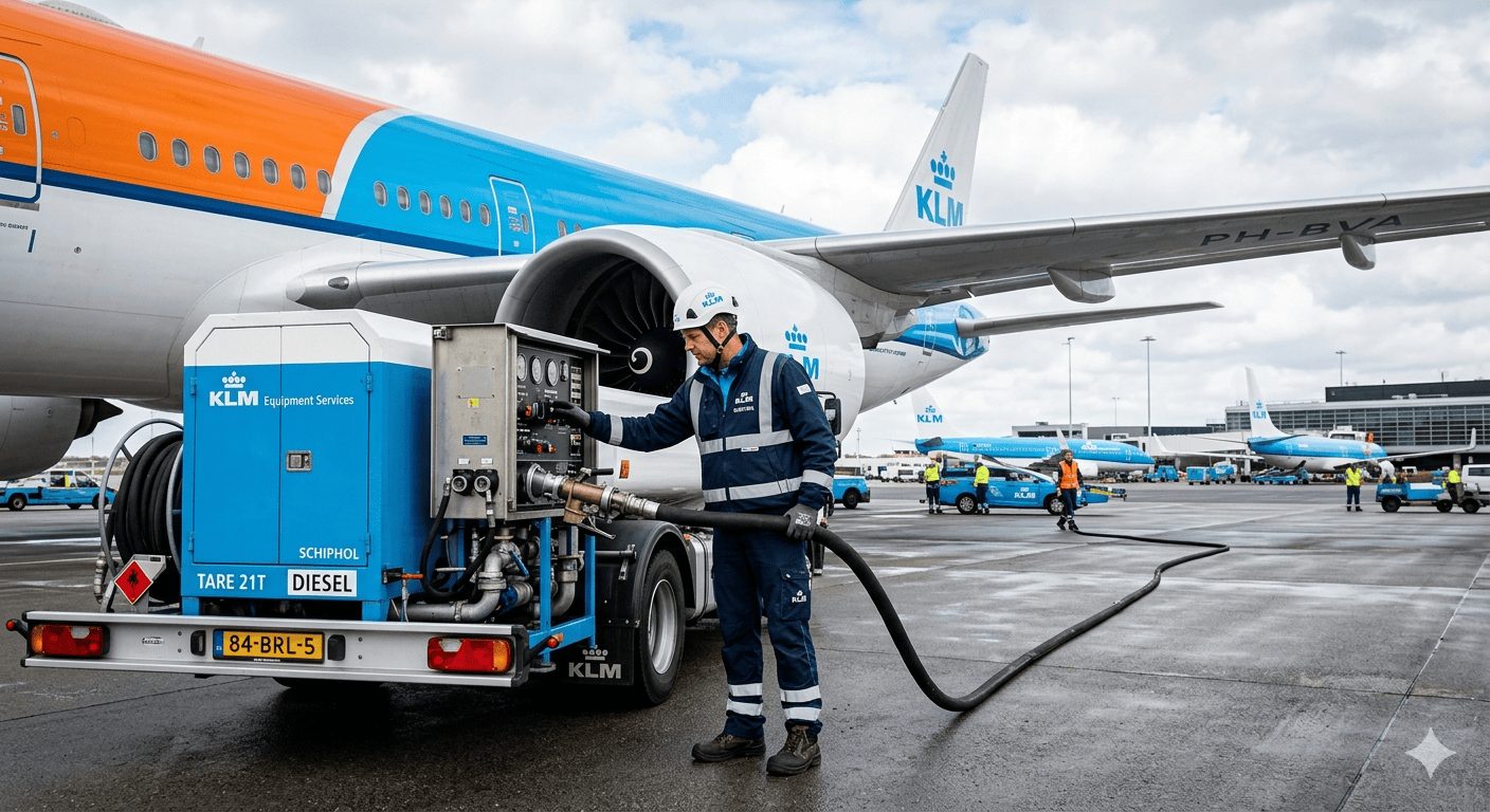 Vacature Tankchauffeur vliegtuigen op Schiphol